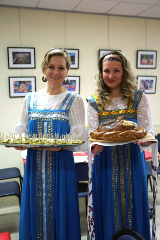 Soirée découverte de la Russie repas russe à Quimper - événement autour de la culture russe organisé par l'association Russophone de Cornouaille
